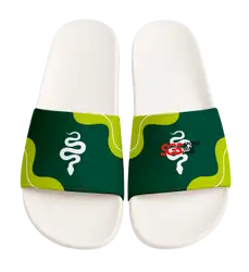 Custom slides white unisex viper - Slides