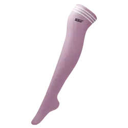 Custom cheerleading socks adult youth unisex pink striped - Socks