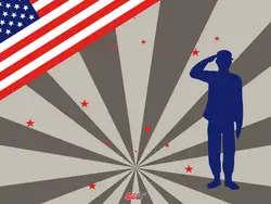 Custom fabric banner holiday valor - Fabric-banners