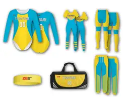 Custom women long sleeve one piece dance uniform core - Dance-jerseys