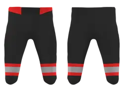 Custom lovely  no belt solid design adult youth unisex football pants - Football-pants