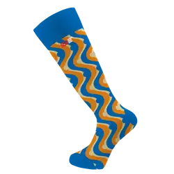 Custom baseball full calf socks adult youth unisex stylish luxurious - Socks