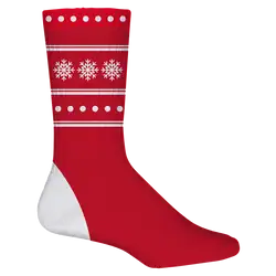 Custom  new year day  adult youth unisex solid socks - Socks