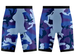Custom night sky camo adult youth unisex basketball shorts - reversible uniform - Short