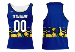 Custom track tight fit singlets adult youth unisex unstoppable force - Track-singlets