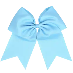 Custom cheerleading bow adult youth azure lift - Cheerleading-bows