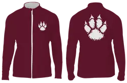 Custom paw design long sleeve adult youth unisex full zip jacket - Shirt-long-sleeve