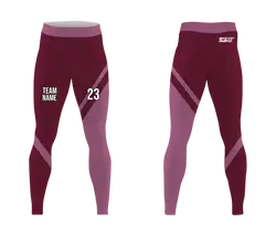 Custom extraordinary  adult youth unisex full calf compression tights - Compression-tights