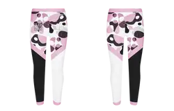 Custom tarnish colored  adult youth leggings - Legging