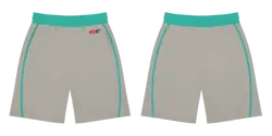 Custom loose fit shorts adult youth unisex aqueous stone - Axe-throwing-shorts