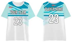 Custom moisture-wicking bottom plain adult youth unisex shirt - Pickleball-jerseys