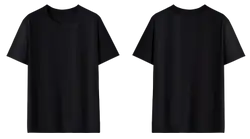 Custom cotton short sleeve shirts adult youth unisex black - Cotton-shirt