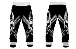 Custom skull design adult youth unisex knicker pants - Baseball-pants