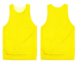 Custom fluorescent yellow adult youth unisex pinnies - Pinnies