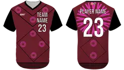 Custom comfortable adult youth unisex no buttons softball jerseys - Jersey