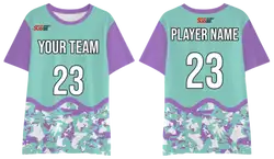 Custom short sleeve shirts adult youth unisex mystic wave - Shirt