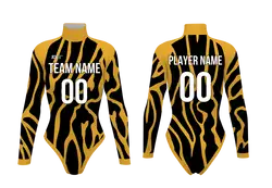 Custom cheerleading bodysuit adult youth savanna spirit - Cheerleading-bodysuits