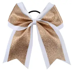 Custom cheerleading bow adult youth blush luxe - Cheerleading-bows
