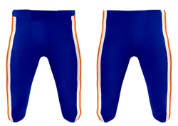 Custom football pants adult youth unisex electric orange - Football-pants