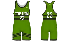 Custom apple green adult youth unisex powerlifting singlets - Powerlifting-singlets
