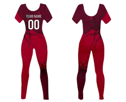 Custom women short sleeve dance bodysuit dancefloor diva - Dance-bodysuits