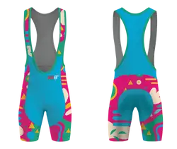 Custom velocity adult youth unisex cycling bib - Cycling-bibs