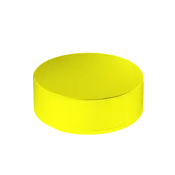 Custom hockey puck yellow - Hockey-pucks
