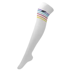 Custom cheerleading socks adult youth unisex rainbow stripes - Socks