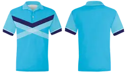 Custom adult youth unisex cross stripe polo - Shirt-polo