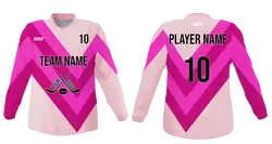 Custom v- stripe youth unisex hockey jersey - Jersey