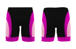 Custom vertical layers solids adult youth volleyball shorts - Short