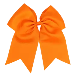 Custom cheerleading bow adult youth citrus spark - Cheerleading-bows