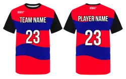 Custom waves line adult youth unisex basketball jersey - reversible uniform - Jersey