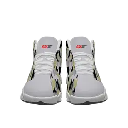 Custom basketball shoes white rim glide - Basketball-shoes