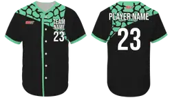 Custom reptile skin animal adult youth unisex softball jersey - Jersey