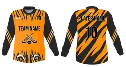 Custom animal eye adult youth unisex hockey jersey - Jersey