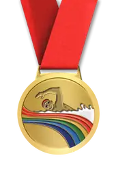 Swimming gold medals awards - Medals-awards