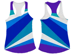 Custom  new track racerback sleeveless shirts-style 16 - Shirt-sleeveless