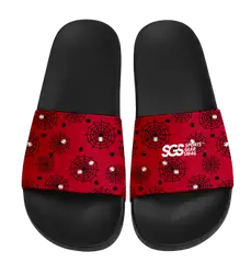 Custom slides black unisex gothic - Slides