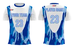 Custom waves camo adult youth volleyball unisex jersey - Jersey