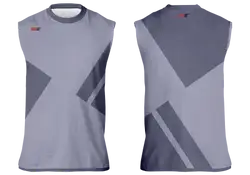 Custom sleeveless t-shirt adult youth unisex logo embroider - Shirt-sleeveless