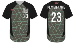 Custom lines shapes adult youth unisex softball jersey - Jersey