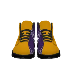 Custom basketball shoes black game rush - Basketball-shoes