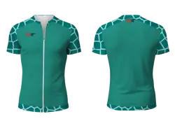 Custom figure skating zipper short sleeve jersey adult youth unisex supreme motion - Figure-skating-jerseys