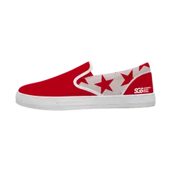 Custom slip on shoes white astral - Slip-on-shoes