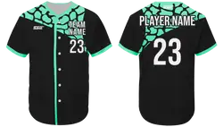 Custom reptile skin animal adult youth unisex softball jersey - Jersey