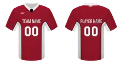 Custom football jersey adult youth unisex red rover - Jersey