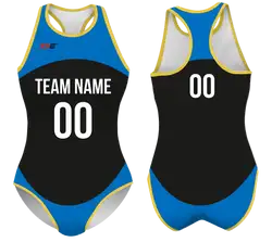 Custom water women speed suit vivid nightwave - Women-water-speed-suits