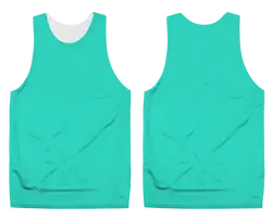 Custom pinnies adult youth unisex seafoam green - Pinnies