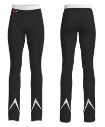 Custom figure skating pants adult youth unisex spiral edge - Figure-skating-pants